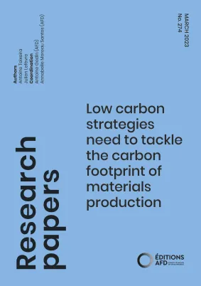 Low carbon strategies_Carbon footprint of materials production_couv1